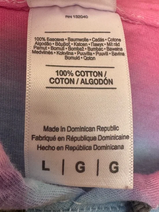 Dog Lover Tie Dye Hooded Long Sleeve T-Shirt, Large - Picture 4 of 4